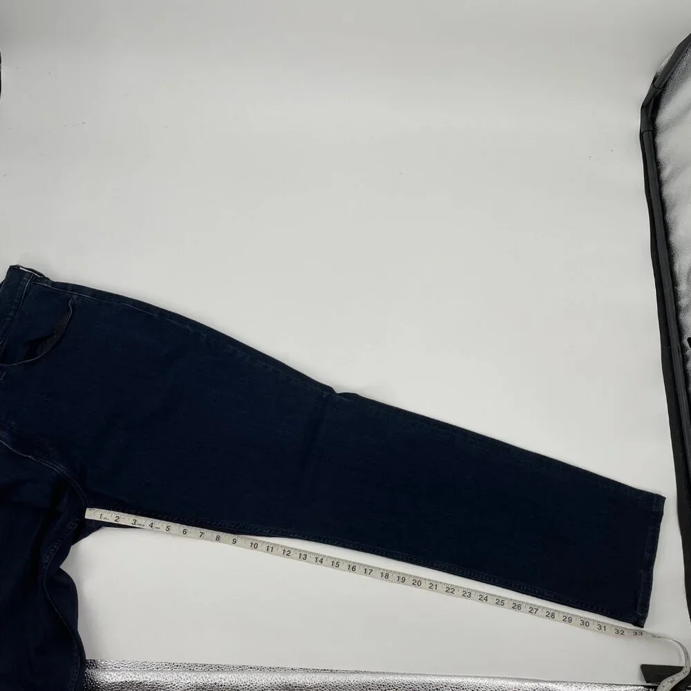 Paige Federal Inkwell Straight Leg Dark Wash Jeans Mens Size 40 Classic Casual